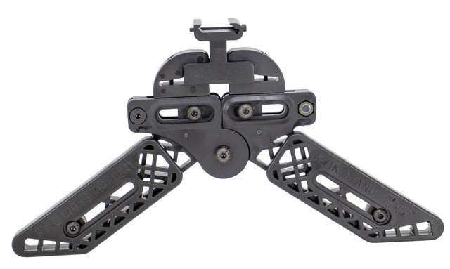 Kwik Stand Rail Mount w/ Kwik Stand Bow Support - Black - Pine Ridge Archery - 2561-BK