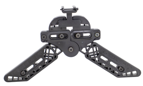 Kwik Stand Rail Mount w/ Kwik Stand Bow Support - Black - Pine Ridge Archery - 2561-BK