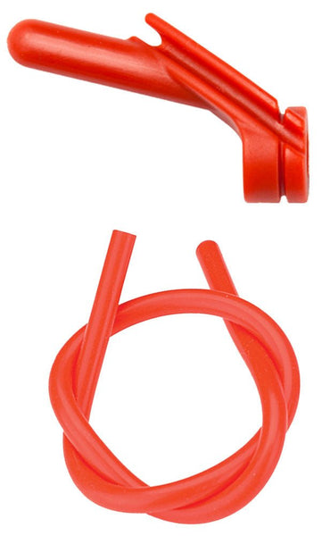 Nitro Peep Sight (1/4") & Color Matched Silicone Tubing - Pine Ridge Archery - 2579-R