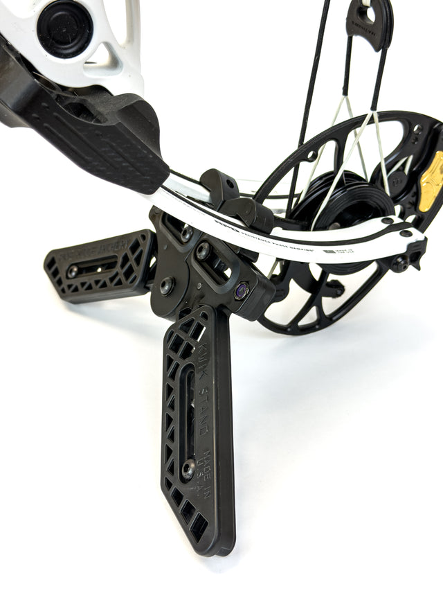 Pine Ridge Archery Kwik Stand In - Limb Bow Support – Universal Adjustable Stand for Wide - Limb Compound Bows - Pine Ridge Archery - 2564-BK