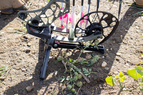 Kwik Stand Tri - Pod Bow Support - Pine Ridge Archery - 2563-BK