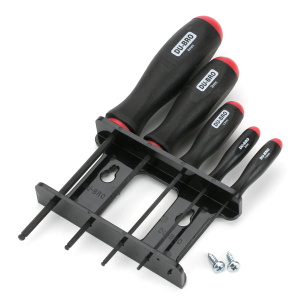 5 Piece Metric Ball Driver Set w/holder (QTY/PKG: 1 ) - Pine Ridge Archery - 706